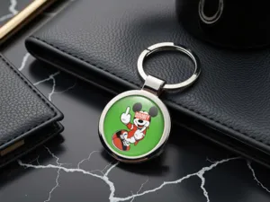 Metal Keychain Custom Style Tuning Design